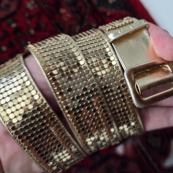 Whiting & Davis Gold Belt S - Picture 1 of 8